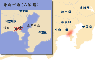 鎌倉街道　全体図