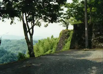 豊後街道　岡城の石垣