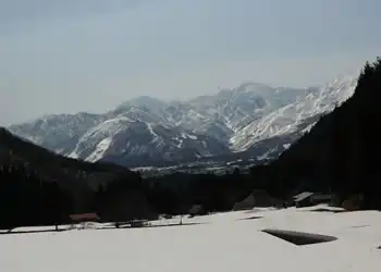 北アルプス眺望