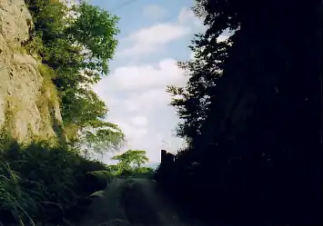 塩硝街道の風景