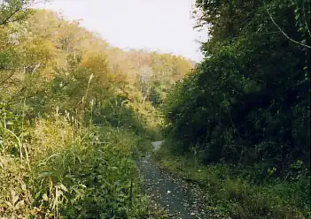 ブナオ峠のルート