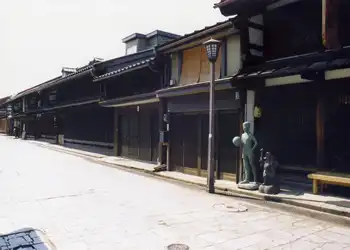 金屋町の町並み