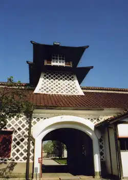 ナマコ壁の塔屋