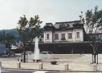 門司港駅構内外観