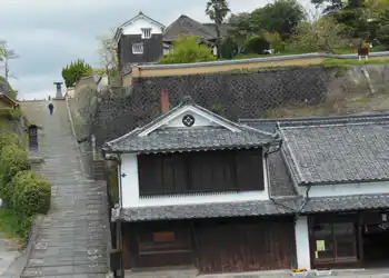 サンドイッチ型の城下町