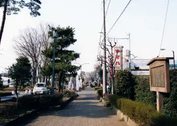 川越街道説明板