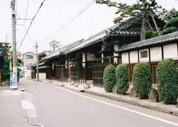 府内町の町並み
