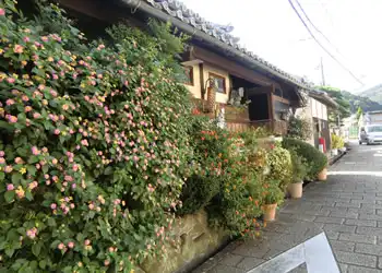 花のある風景