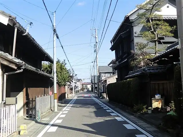 起宿の町並み