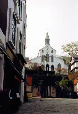 長崎街道　大浦天主堂