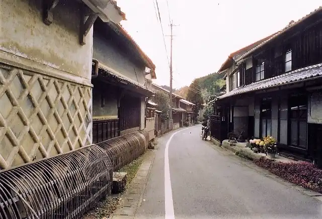 大湫の町並み