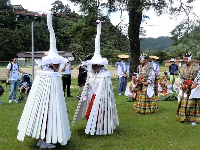 鷺舞神事