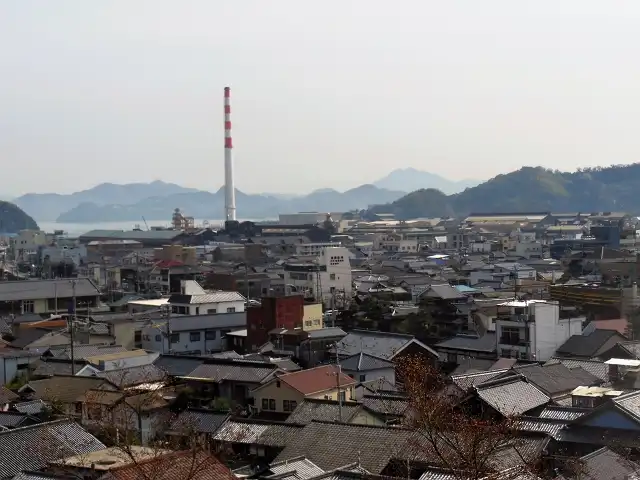 眼下に竹原市内