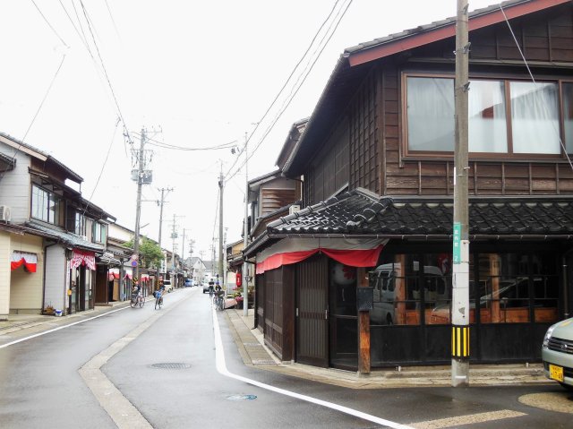 	庄内町の町並み	