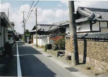 上三毛の町並み